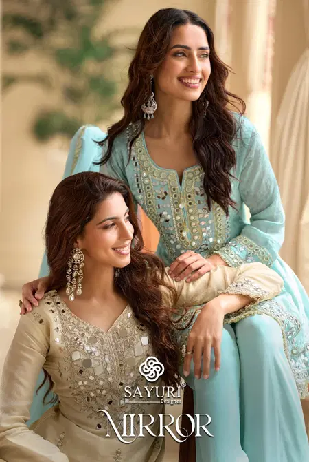 Mirror By Sayuri Simar Silk Best Designer Readymade Suits Wholesale Shop In Surat